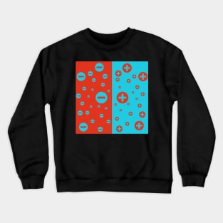 Hot and Cold Balanced Bubbles Crewneck Sweatshirt